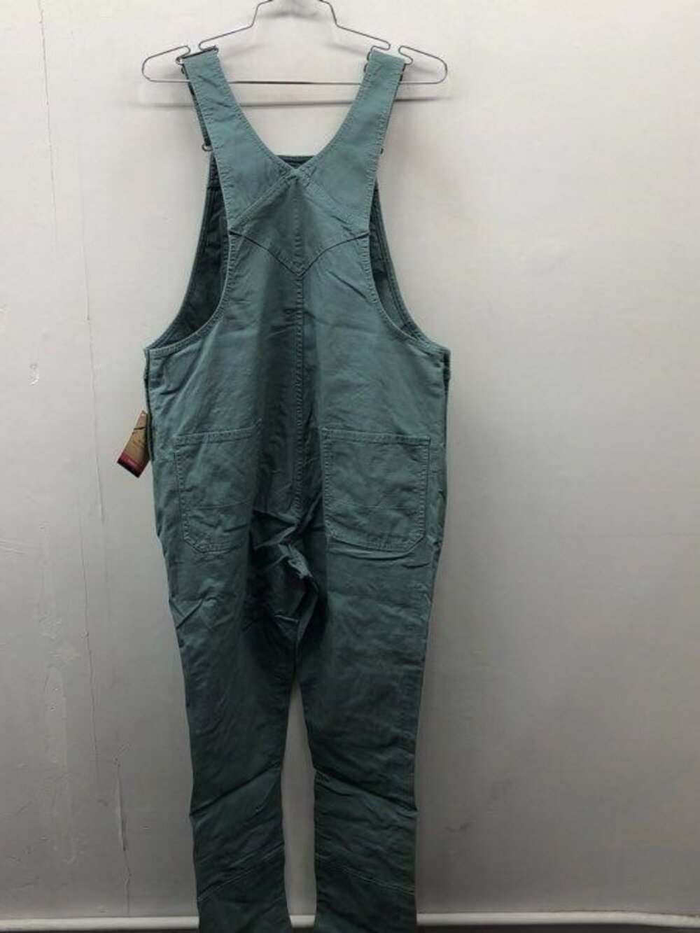 3 PAIR Blue Mtn Women's Canvas Overalls Arctic Green Stretch Reinforced S NWT - Picture 4 of 5